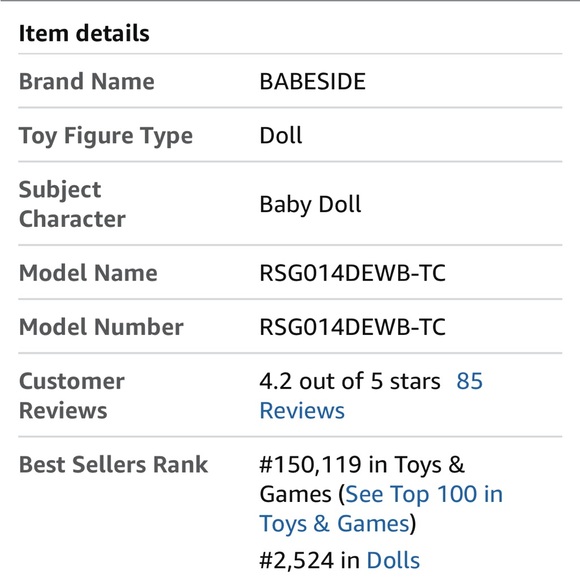 Adorable Reborn Baby Doll with Brown Hair and Cream Outfit - Picture 7 of 10